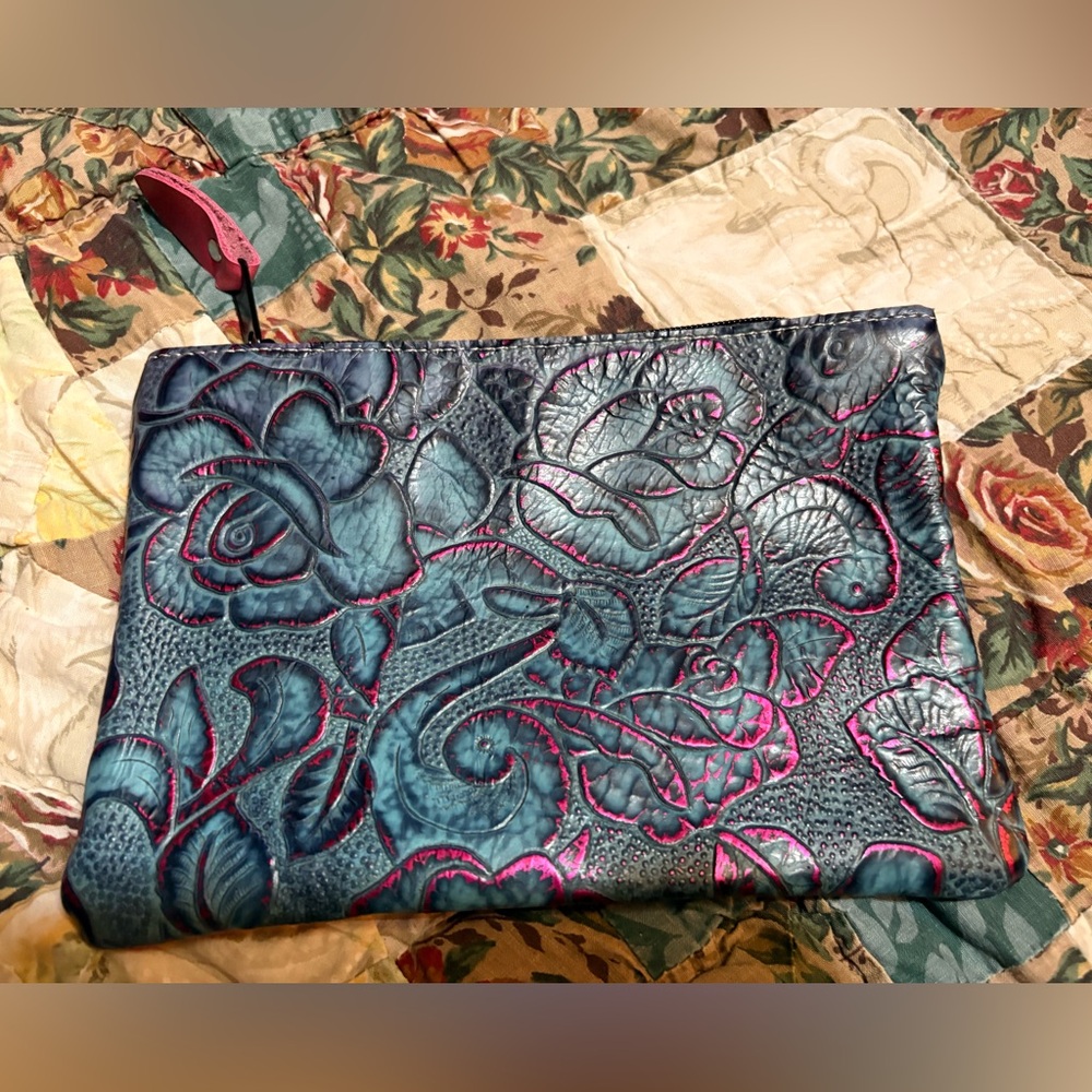 Crimson Willow Makeup Bag